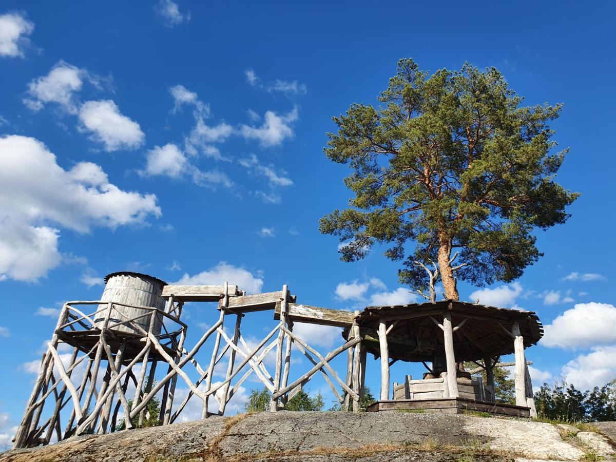 Lufta Camping & Restaurang Онесет Экстерьер фото